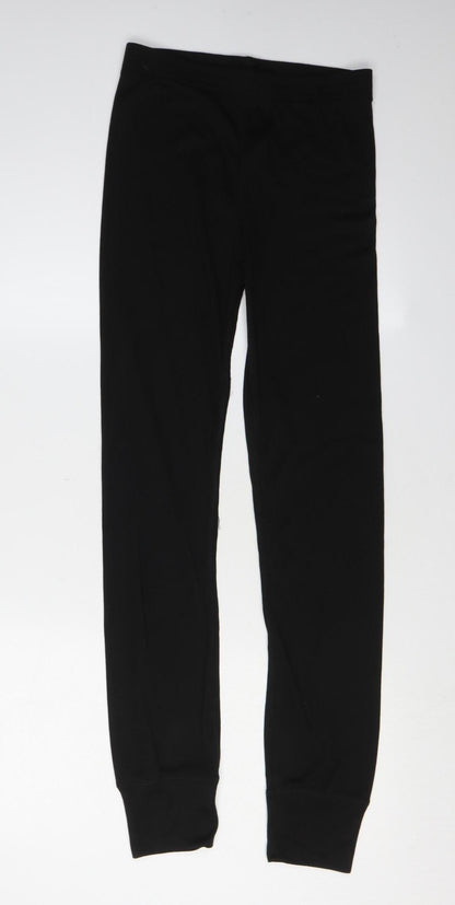 Mountain Warehouse Black Unisex XS Activewear Trousers