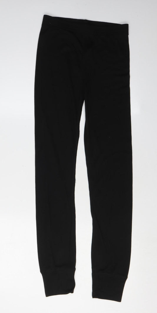Mountain Warehouse Black Unisex XS Activewear Trousers