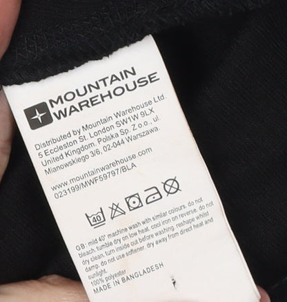 Mountain Warehouse Black Unisex XS Activewear Trousers