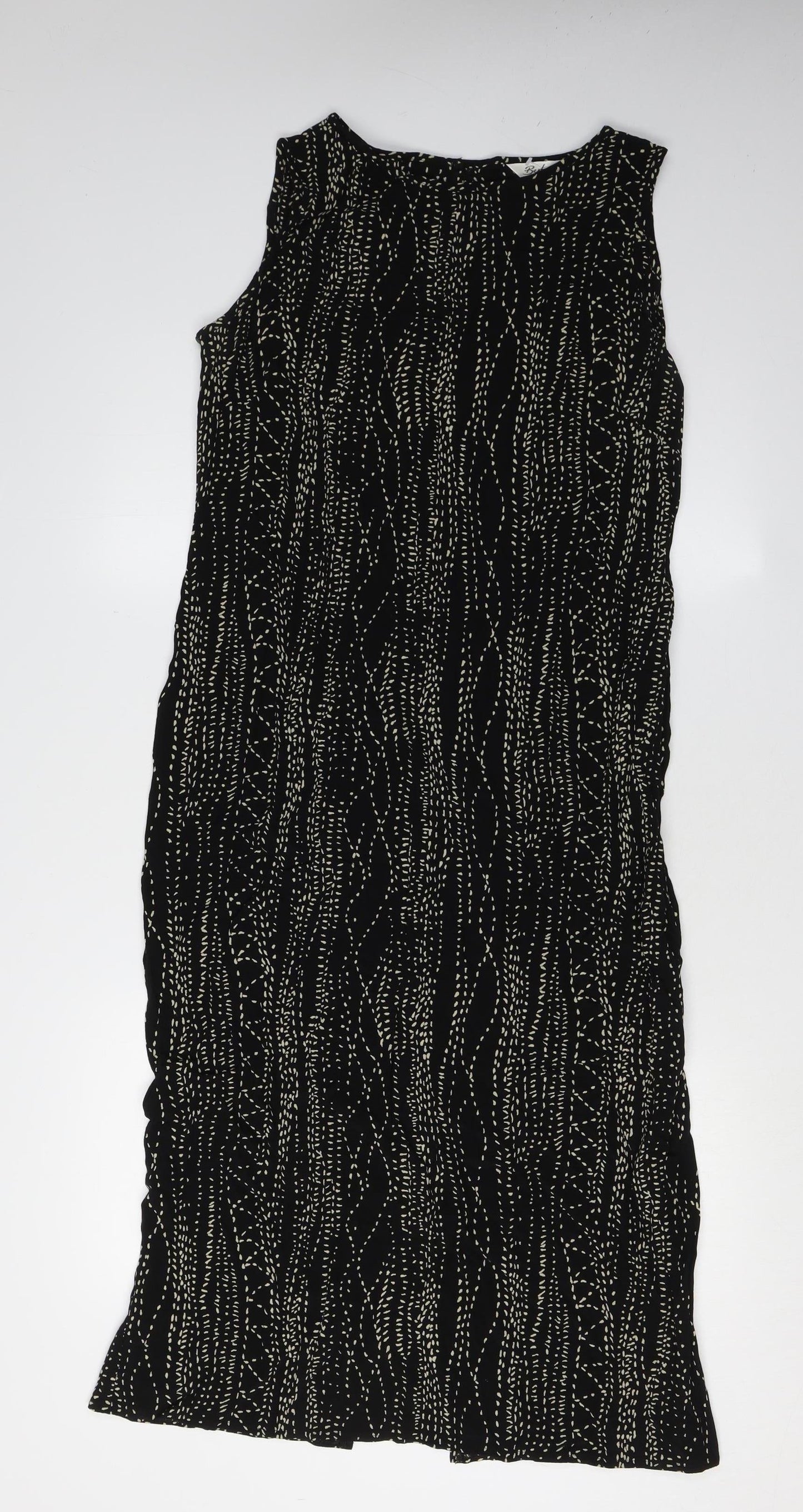 Berkertex Women's Black Sleeveless Dress Size 16