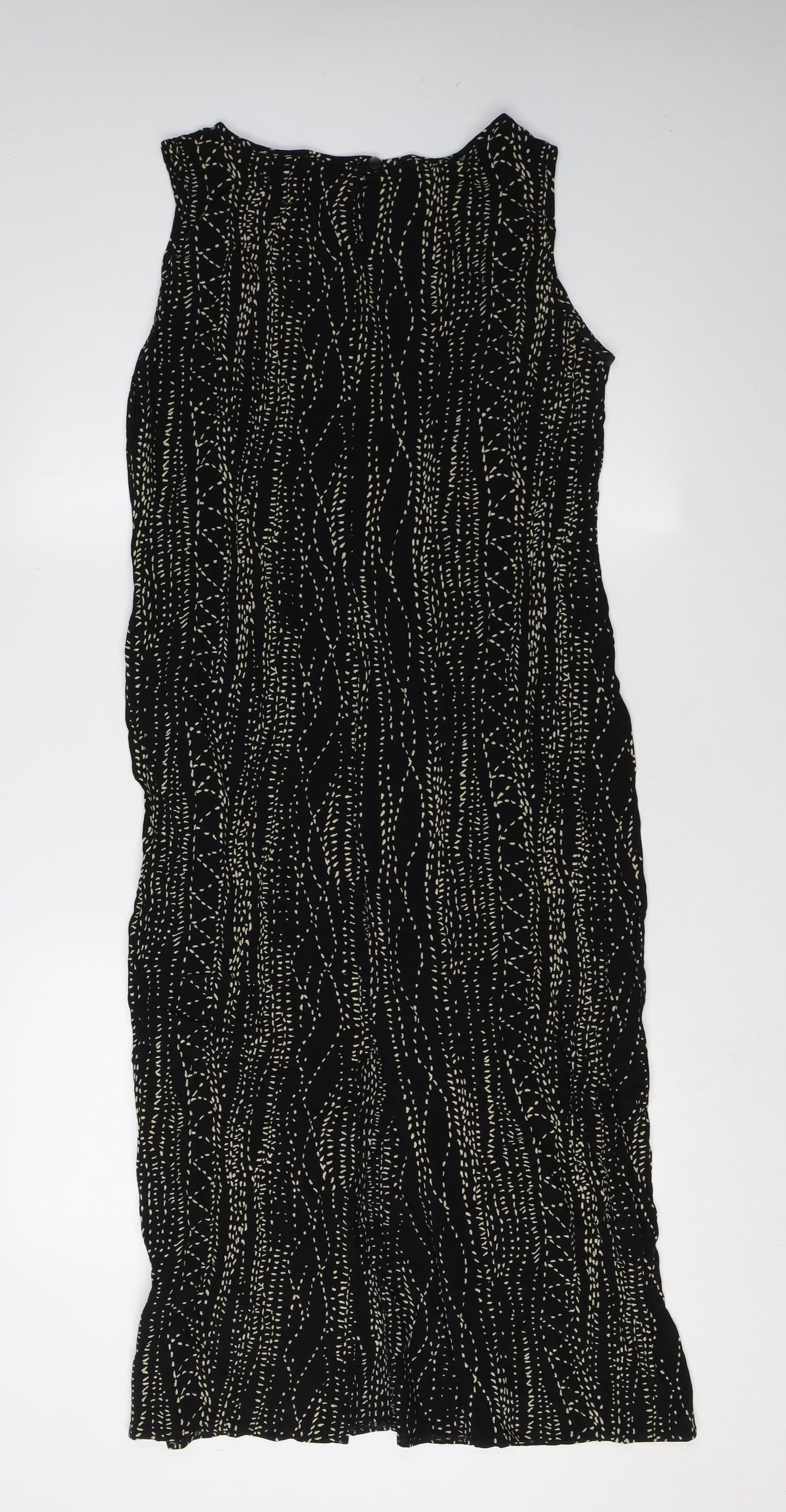 Berkertex Women's Black Sleeveless Dress Size 16