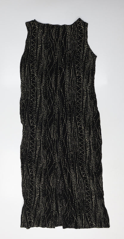 Berkertex Women's Black Sleeveless Dress Size 16