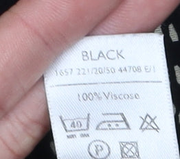 Berkertex Women's Black Sleeveless Dress Size 16