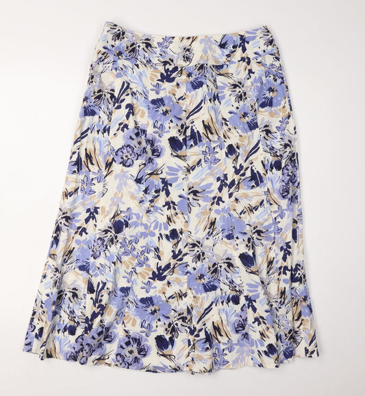 Isle Women's Multicoloured Floral Skirt Size 12