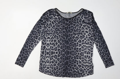 Womens UK Size M Oasis Multicoloured Pullover Jumper