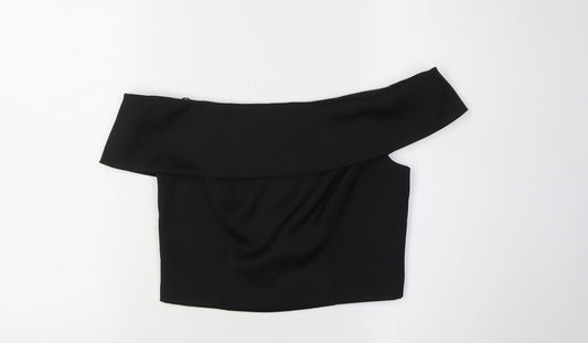 Coast Women's Black Off the Shoulder Blouse, Size 10