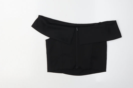 Coast Women's Black Off the Shoulder Blouse, Size 10