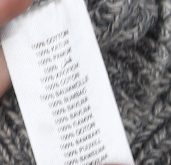 Maine New England Men's Grey XL Cotton Pullover Jumper