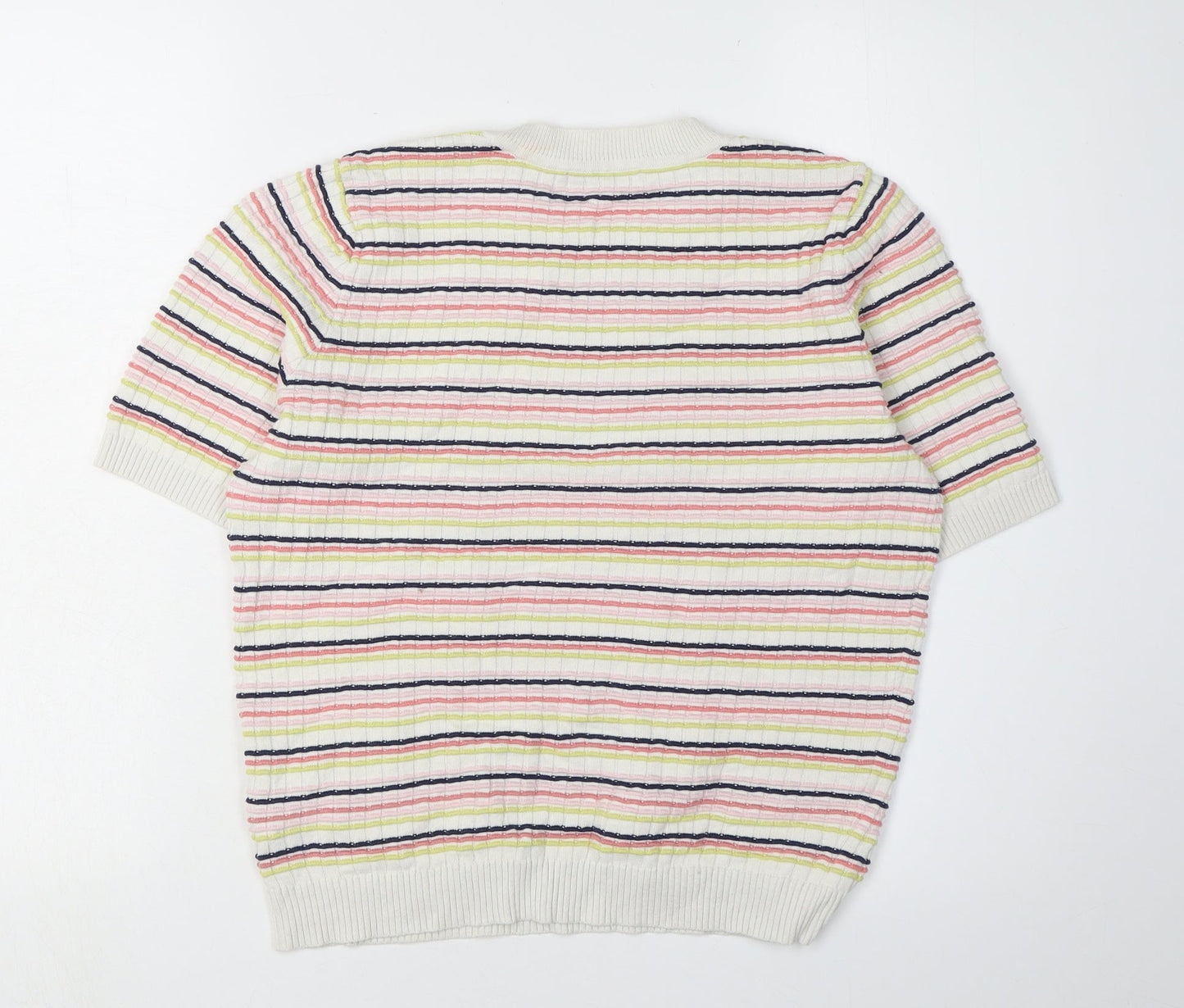 Womens UK Size M Oasis Multicoloured Pullover Jumper