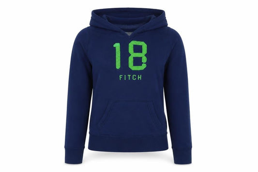 Womens UK Size M Abercrombie & Fitch Blue Pullover Hoodie