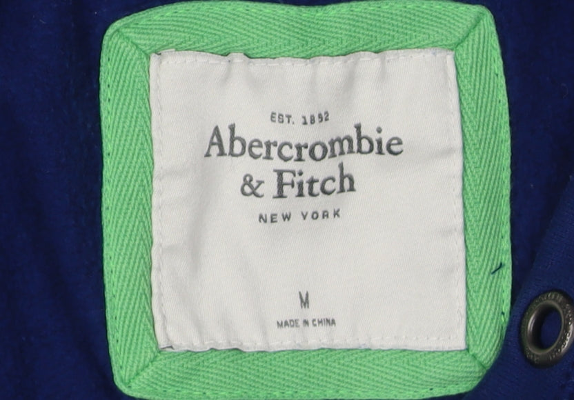 Abercrombie & Fitch Women's Blue Hoodie, M, Casual