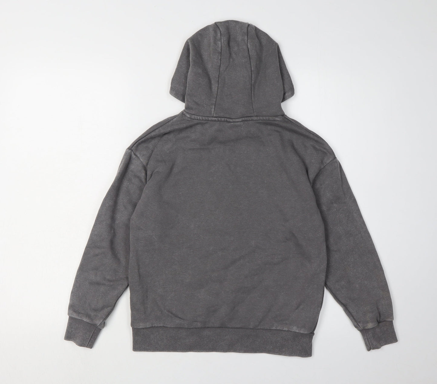 Disney Girls Grey Stitch Hoodie Pullover 10 Years