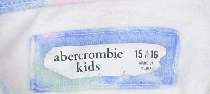 Abercrombie Girls Multicoloured Pullover Hoodie 15-16 Years
