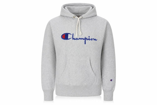 Womens UK Size XS Champion Grey Pullover Hoodie