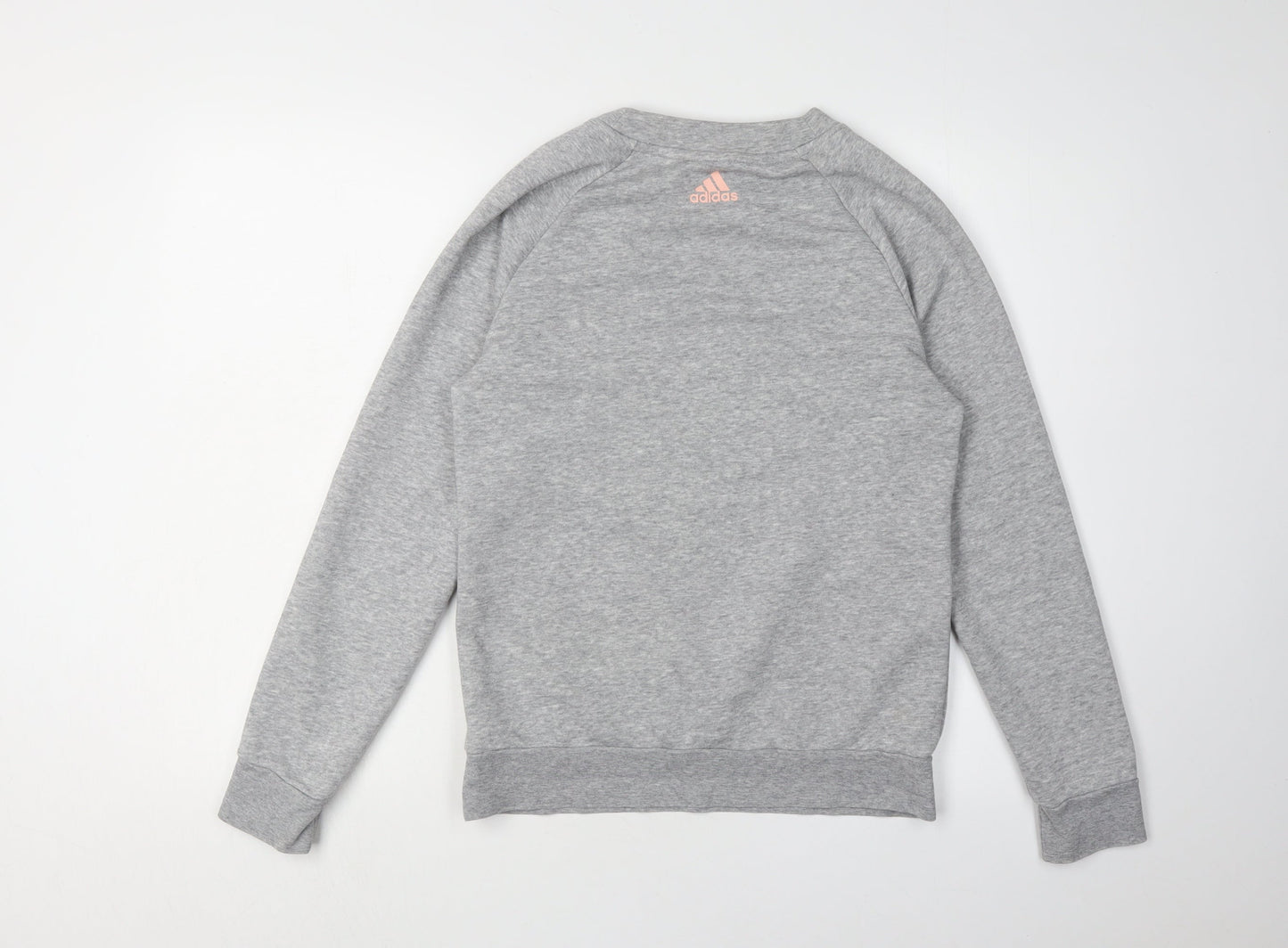 Adidas Women's Grey Pullover Sweatshirt - Size 15
