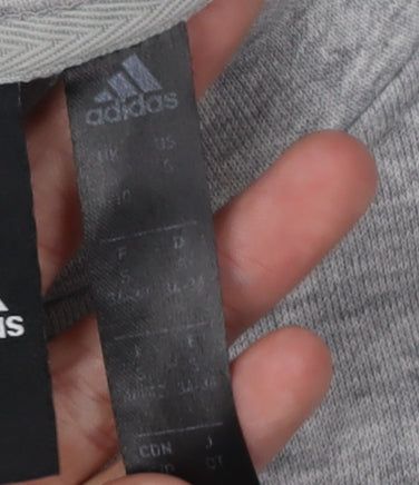 Adidas Women's Grey Pullover Sweatshirt - Size 15