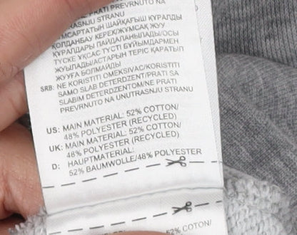 Adidas Women's Grey Pullover Sweatshirt - Size 15