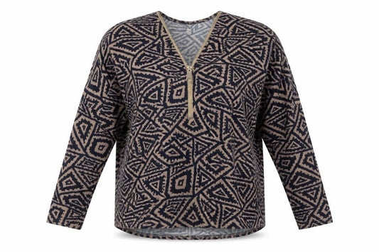 Womens UK Size 12 Izabel London Multicoloured Pullover Jumper