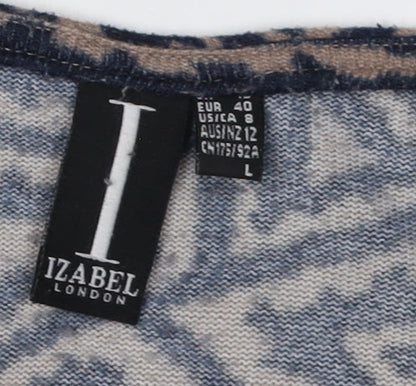 Womens UK Size 12 Izabel London Multicoloured Pullover Jumper