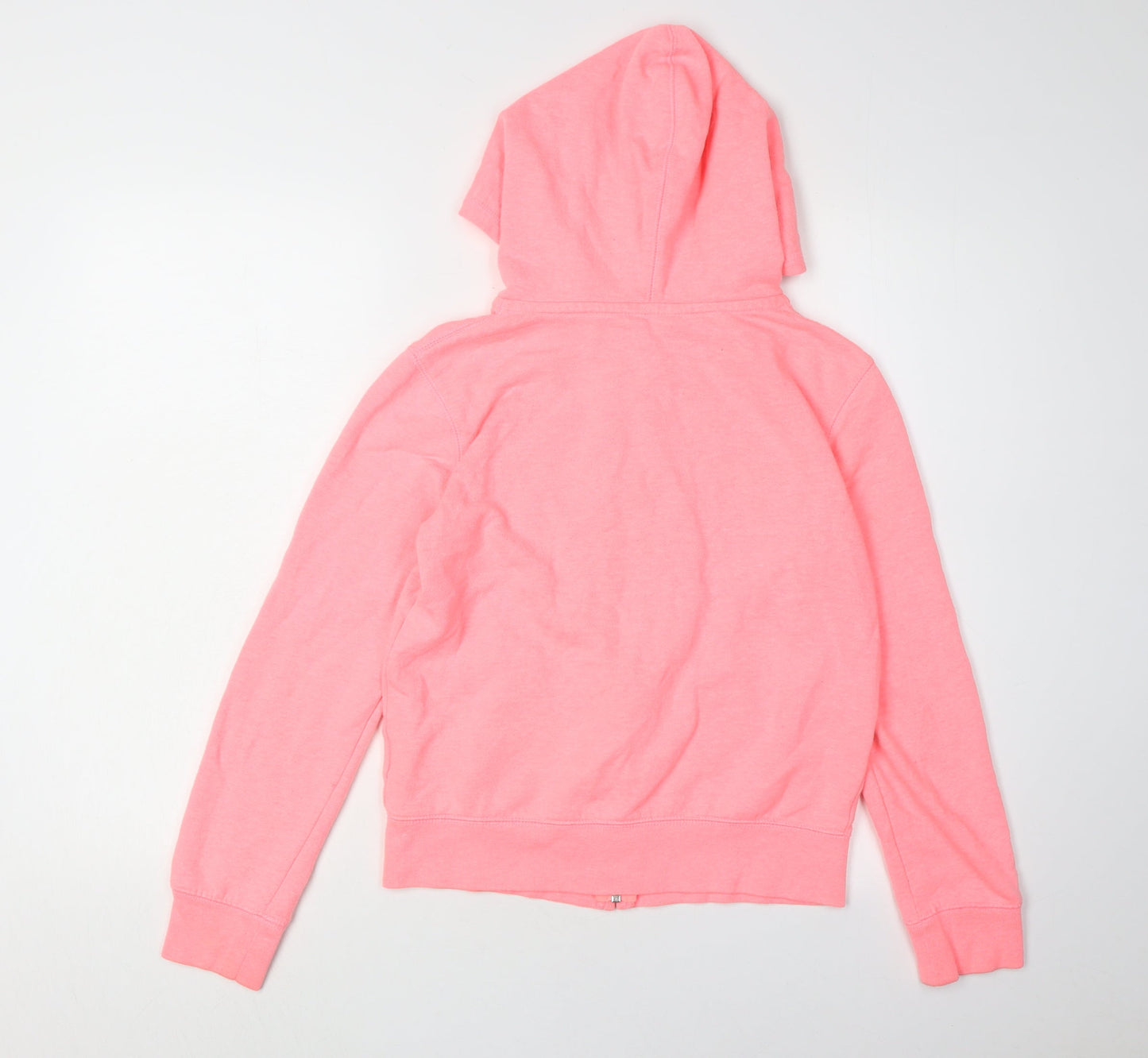 GAP Girls Pink XL Full Zip Logo Hoodie