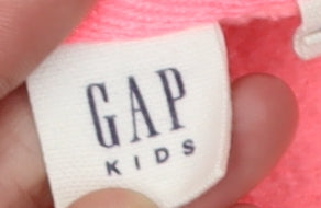 GAP Girls Pink XL Full Zip Logo Hoodie
