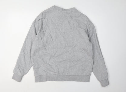 Everlast Women's Grey Logo Sweatshirt Size 8