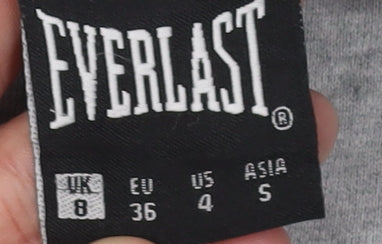 Everlast Women's Grey Logo Sweatshirt Size 8