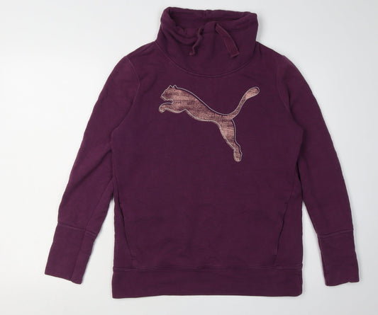 Puma Women's Purple Pullover Sweatshirt Size 12