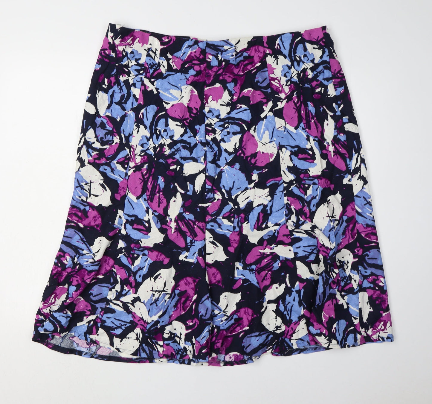 Isle Women's Multicoloured Floral Skirt, Size 20