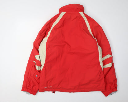 Mens UK Size L Trespass Red 3-in-1 Jacket