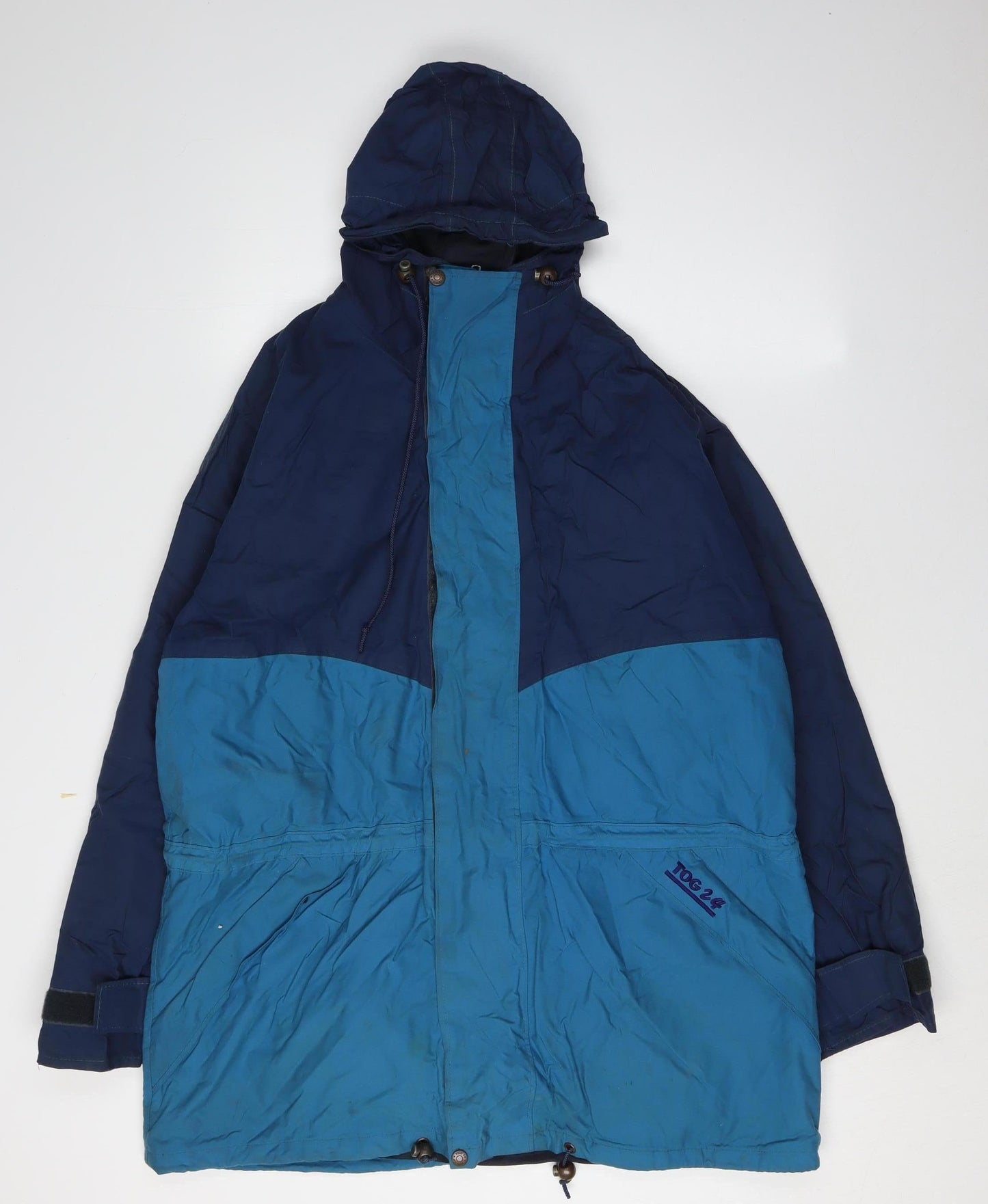 Mens UK Size L TOG 24 Blue Parka Coat