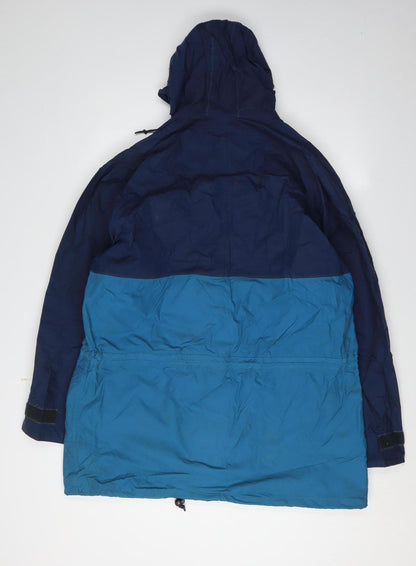 Mens UK Size L TOG 24 Blue Parka Coat
