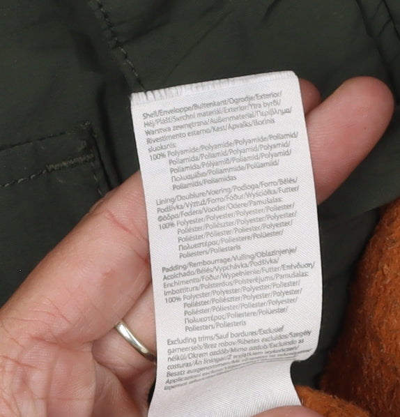 SoulCal & Co Boys Green Jacket 9-10 Years with Zip Closure