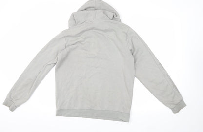 Champion Boys Grey 2XL Pullover Hoodie with Logo