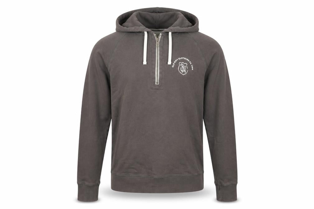 Mens UK Size S Old Navy Grey 1/2 Zip Hoodie