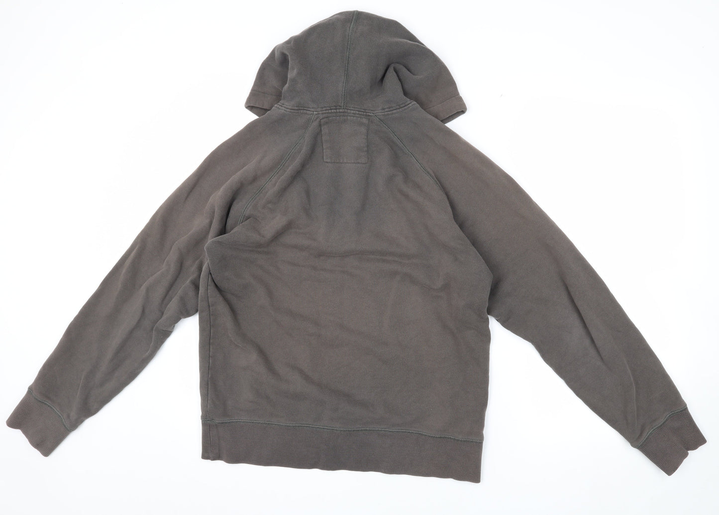 Mens UK Size S Old Navy Grey 1/2 Zip Hoodie