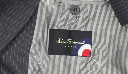 Mens UK Size 40 Ben Sherman Regular Grey Suit Jacket