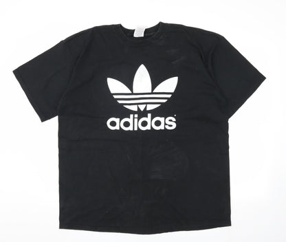 Adidas Men's Black XL Graphic Logo T-Shirt