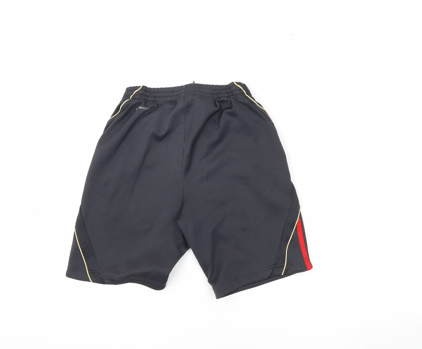 Adidas Boys Black Athletic Shorts Size 11-12 Years