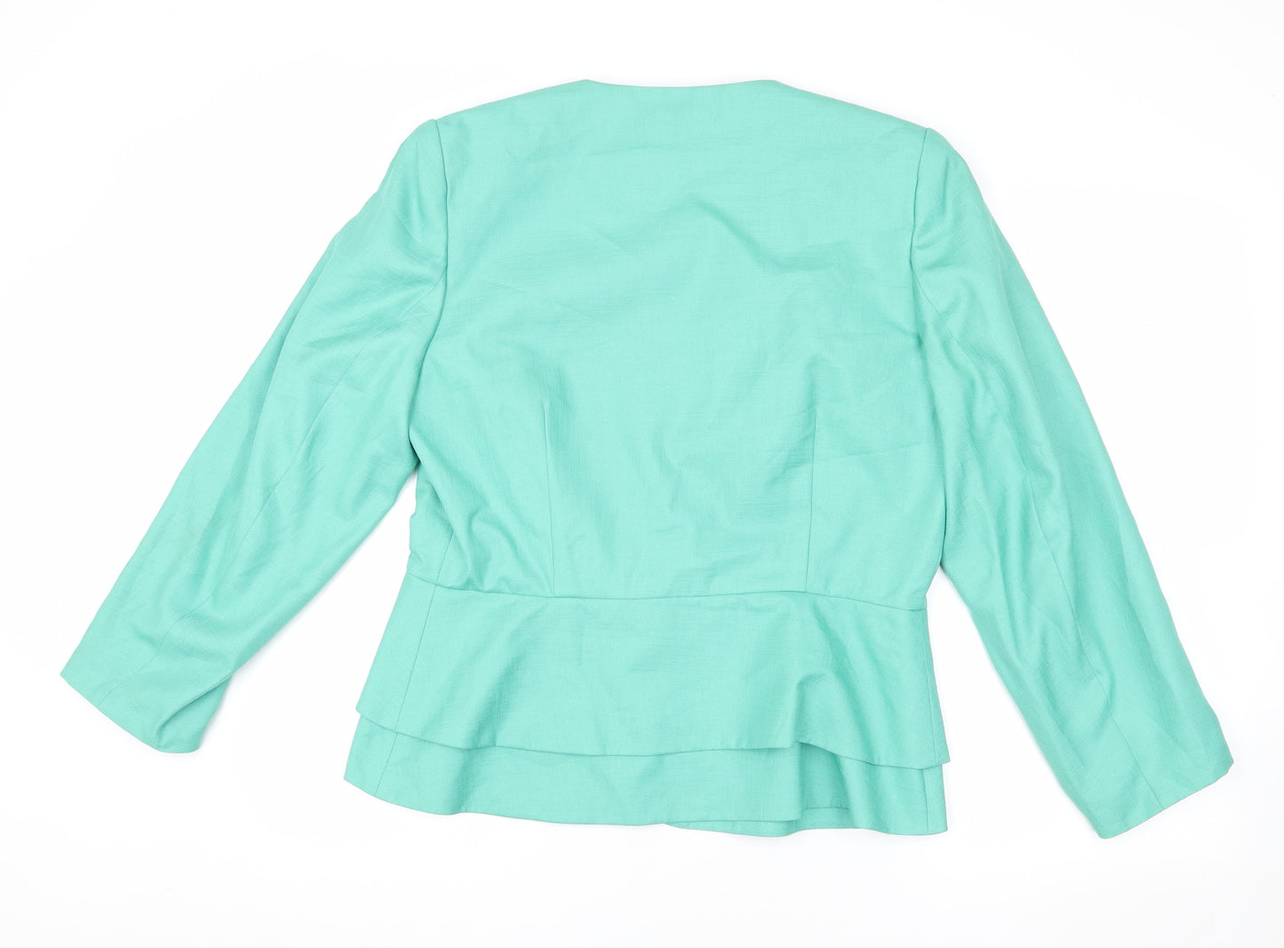 Franco di Tardo Women's Green Blazer, Size 16, Stylish and Professional
