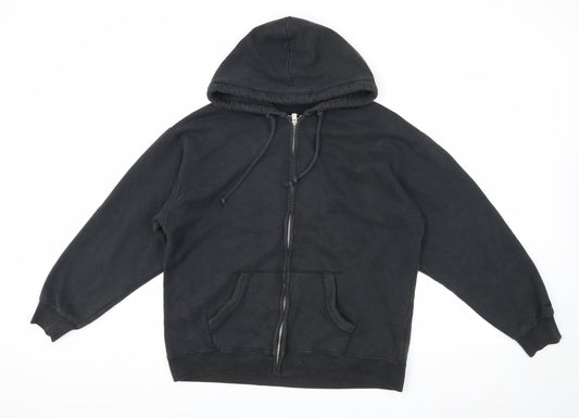 Mens UK Size S Hollister Black Basic Jacket