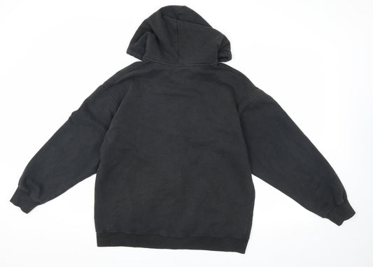 Mens UK Size S Hollister Black Basic Jacket