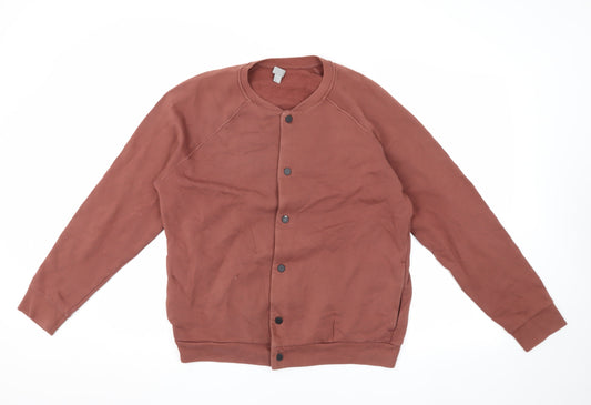 Mens UK Size S COS Brown Basic Jacket