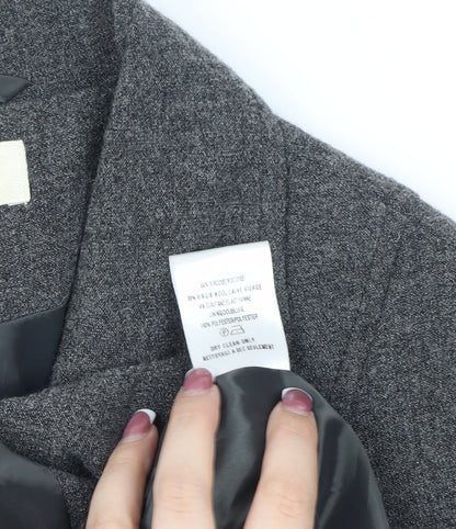 Kaliko Women's Grey Blazer Size 14 Regular Notch Lapel