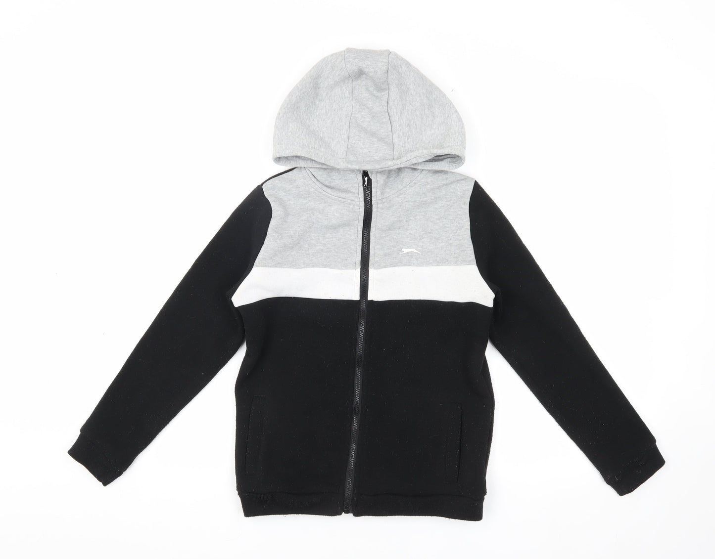Slazenger Boys Hooded Colourblock Jacket 9-10 Years