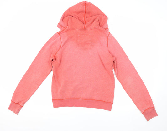Hollister Women’s Coral Hoodie, L, Casual Pullover