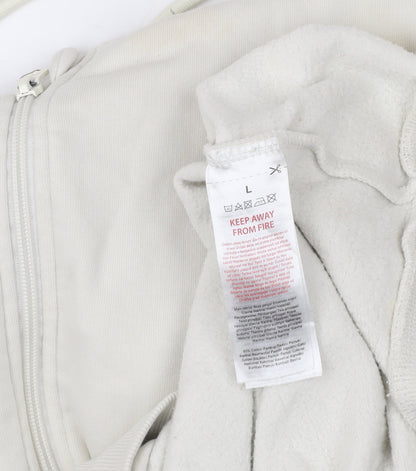 Mens UK Size L bekkin Beige Basic Jacket