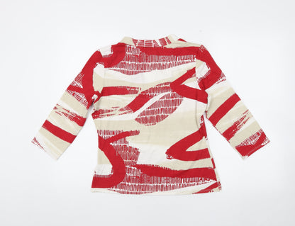 Wallis Women's Multicoloured Wrap T-Shirt, Size 14