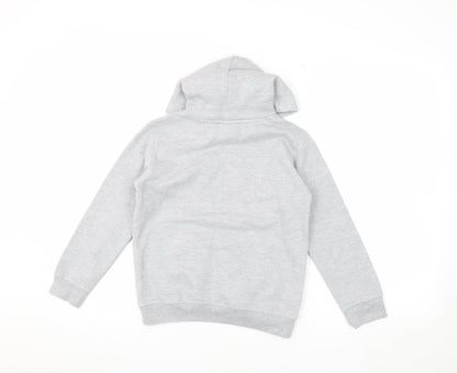 Umbro Boys Grey Pullover Hoodie 9-10 Years with Logo