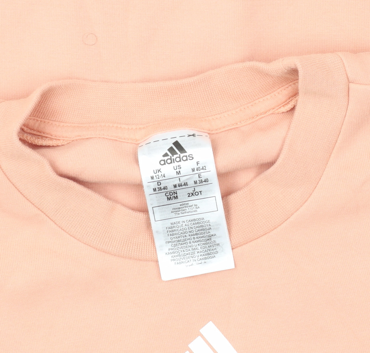 Adidas Women's Pink Pullover Sweatshirt M